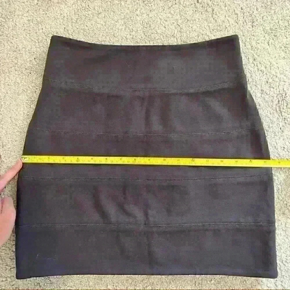 Aritzia Talula Gina Mini Skirt Dark Gray - Picture 11 of 14